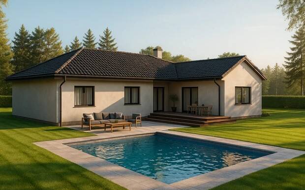 Projekt rodinného domu | Bungalov XL02