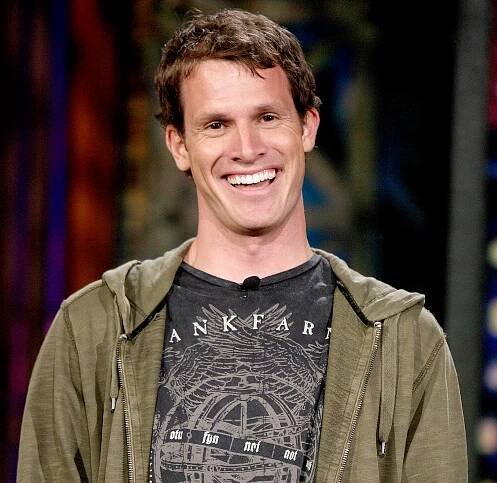 Daniel Tosh and Carly Hallam