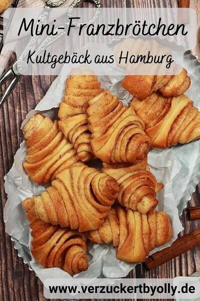 Pin zu Pinterest: Mini-Franzbrötchen