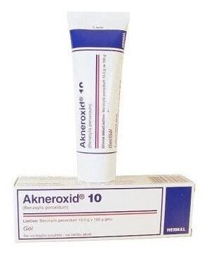 AKNEROXID 10 gel 50 g