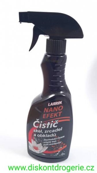 LARRIN NANO ČISTIČ skel a zrcadel MR 500 ML : Drogerie, parfémy, BIO produkty