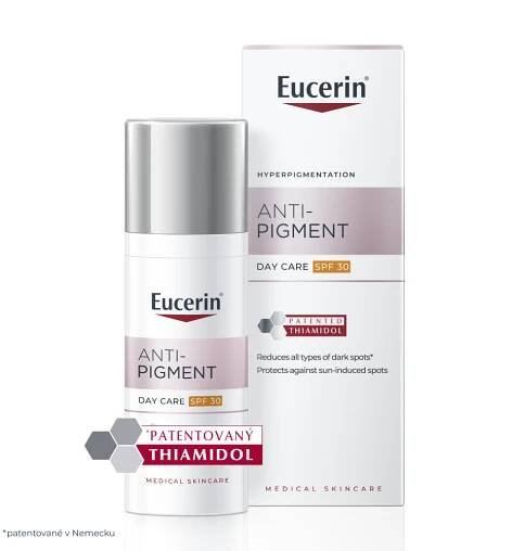 Eucerin ANTI-PIGMENT Denný krém SPF 30 1×50 ml, hyperpigmentácia pleti