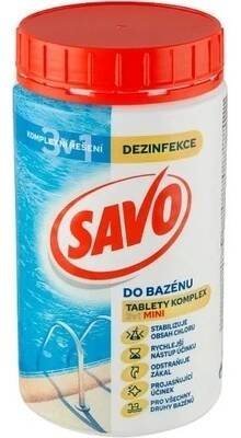 Savo do bazénu Chlorové tablety MINI komplex 3v1 0,76kg