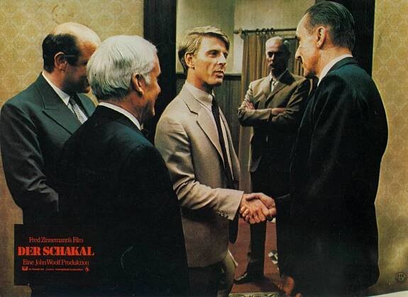 Edward Fox, Jean Martin, Eric Porter - Den Šakala - Fotosky