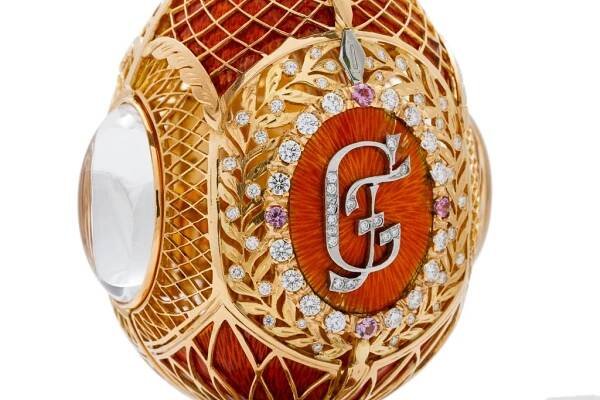 Luxusní klenot "Gustav Fabergé" se zlatou uncovou mincí Gustav Fabergé proof | Česká mincovna
