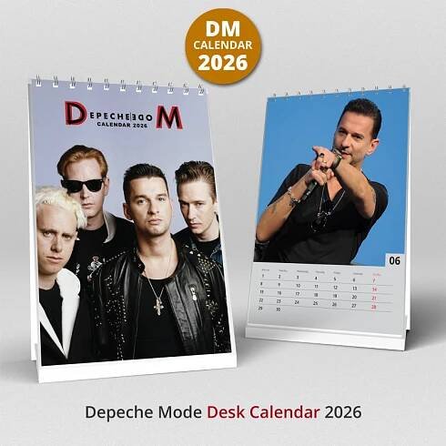 Stolní kalendář Depeche Mode 2026 (A5)
