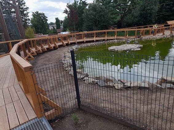 VIDEO: Procházka mezi jezírky. Zoopark Vyškov láká novou expozicí vodní drůbeže