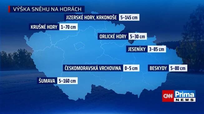 Předpověď počasí 17.1. 2024