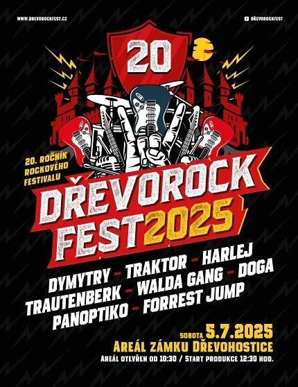 DŘEVOROCKFEST 2025 – vstupenky