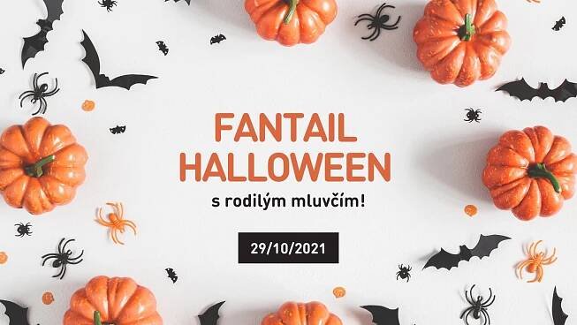 Halloween s rodilým mluvčím! Dopoledne plné zábavy, her, písniček a tvoření