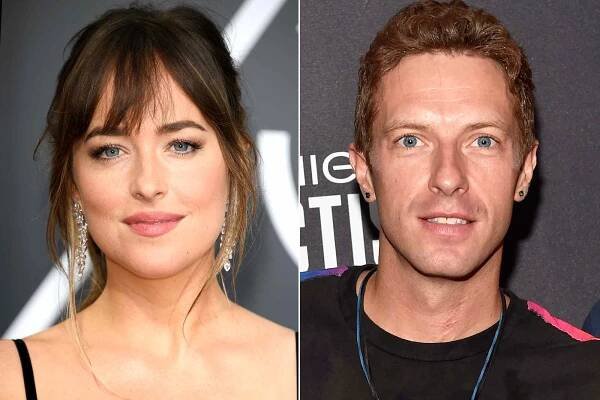 Dakota Johnson & Chris Martin 'Didn't Leave Each Other's Side' During Fashionable Date Night