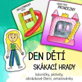 DEN DĚTÍ a skákací hrady - aktivity, básničky, obrázkové čtení, omalovánky  - Nezařazené k předmětu | UčiteléUčitelům.cz