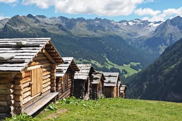 Alm, Jižní Tyrolsko, Hory, Krajina