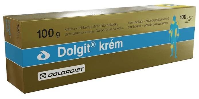 DOLGIT 50MG/G krém 100G - skladem
