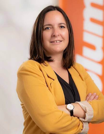 Blum Mitarbeiterin Bianca Mathis