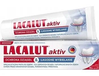zubní pasta Lacalut Aktiv Ochrana dásní a jemné bělení specializovaná zubní pasta 75ml