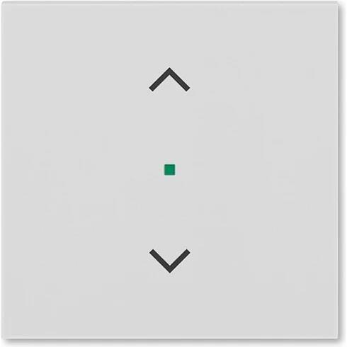 Kryt 1násobný, symbol "žaluzie" ABB Levit 6220H-A01002 16 šedá