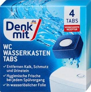 WC Wasserkasten Tabs Denkmit