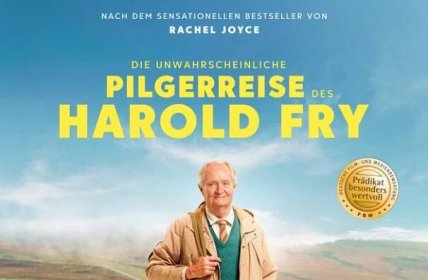 DIE UNWAHRSCHEINLICHE PILGERREISE DES HAROLD FRY auf dem KINOFEST 2023 "Ein Film, der glücklich macht!"