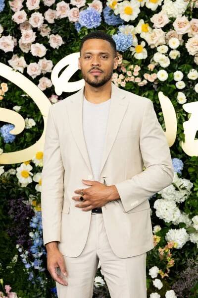 Deric Augustine at the 2025 Disney upfronts