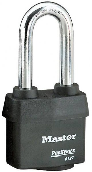 Master Lock Pro-Series® Weather Tough Covered Laminated Padlock 6127LJ