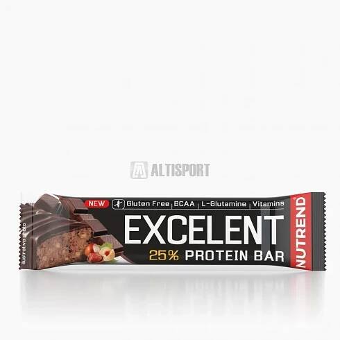 NUTREND Excelent Protein Bar Čokoláda s oříšky v mléčné čokoládě velikost: 85 g