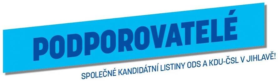 Seznam podporovatelů společné kandidátní listiny ODS a KDU-ČSL – ODS – Občanská demokratická strana