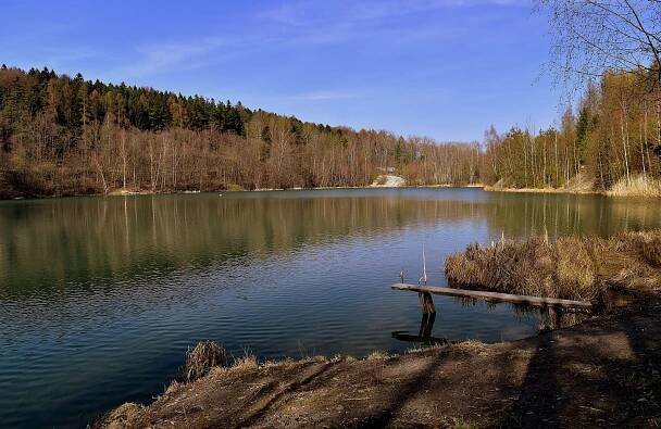 Fotografie - Zatopený lom sv. Anna Březina - 13.04.2022