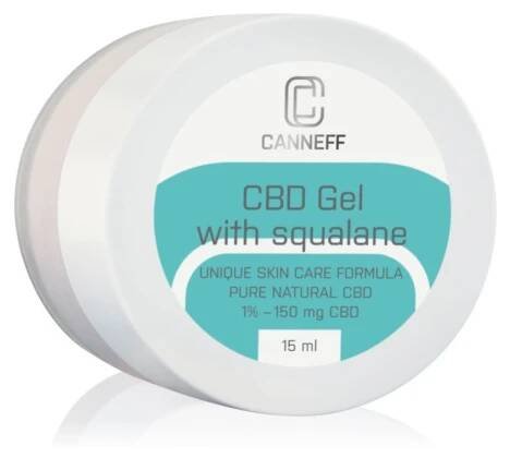 Canneff Balance CBD Gel regenerační gel pro podrážděnou pokožku 15 ml