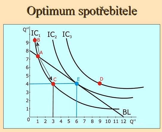 Optimum spotřebitele