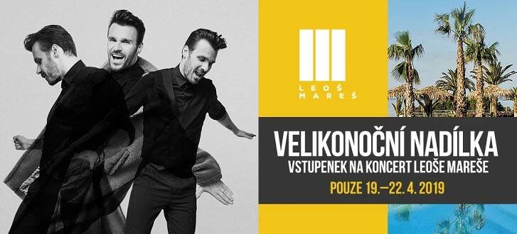 Velikonoční nadílka vstupenek na koncert Leoše Mareše - TO CHCI!