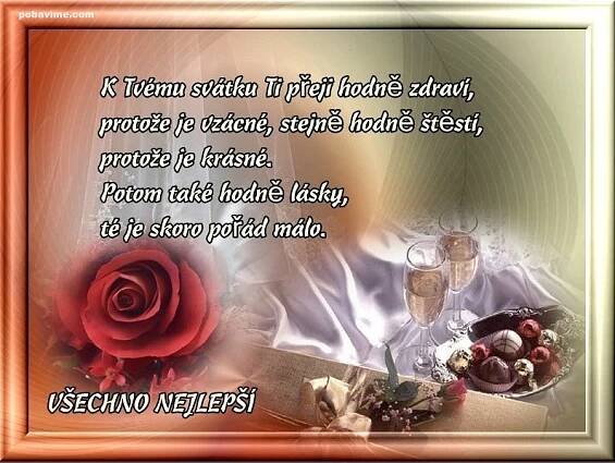 Krásná přání k svátku (pro muže i ženu). Nejkrásnější přání