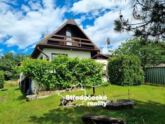 Prodej zděné chaty 4+1/terasa/balkon/sklep, pozemek 644 m2, Dobříš, k trvalému bydlení | Středočeské reality 