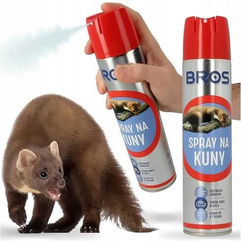 Odpuzovač na KUNY DO AUTA 400 ml Přípravek Kuny PROSTŘEDEK PROTI KU HZ