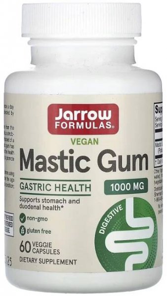 Jarrow Formulas Mastic Gum 1000 mg, 60 cps. 60 cps. od 759 Kč