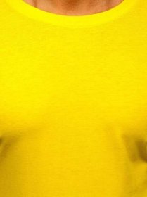 Žluto-neonové tričko bez potisku Bolf 2005