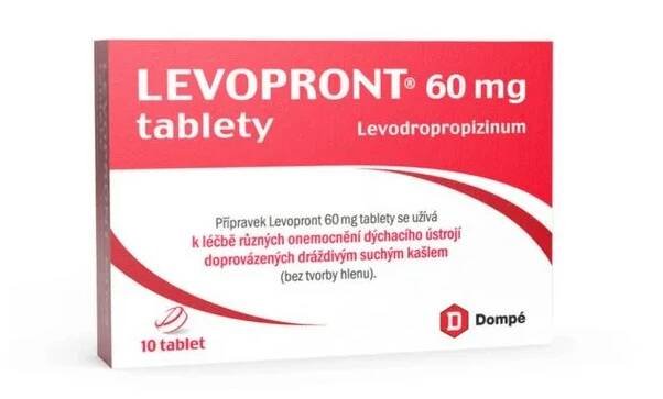 Příbalový leták - LEVOPRONT 60 mg 10 tablet - Lékárna.cz