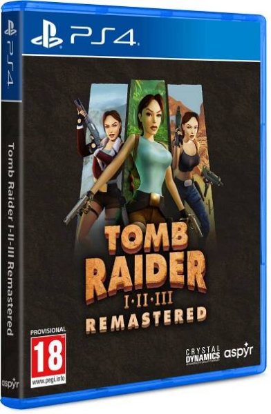 Tomb Raider I-III Remastered Starring Lara Croft - PS4