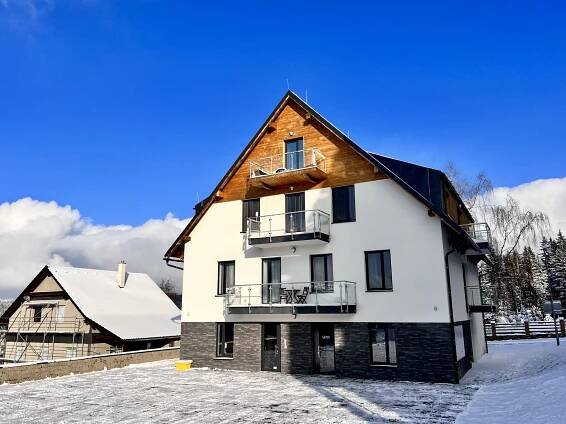 Ubytování v apartmánu SKI Plešivec, Krušné Hory za 1 689 Kč Abertamy Apartmán SKI Plešivec • Firmy.cz