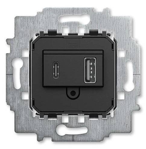 Přístroj nabíjecí USB-A + USB-C, (2CKA006400A0399), ABB
