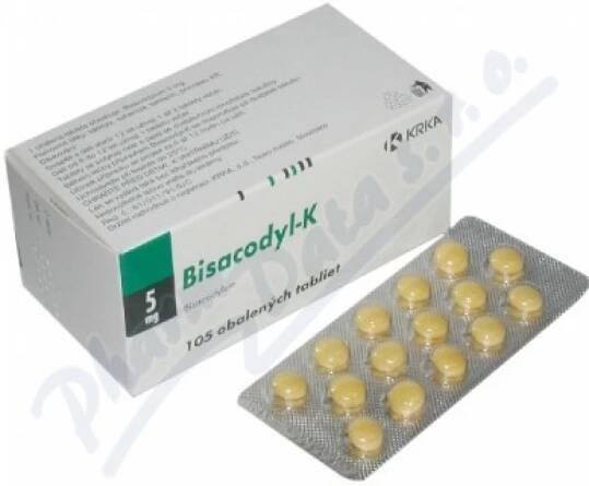 BISACODYL-K POR 5MG TBL OBD 105