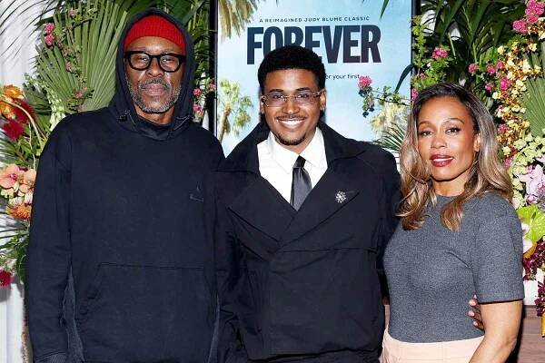 (L-R) Wood Harris, Michael Cooper Jr., and Karen Pittman attend Netflix FYSEE: Forever at The West Hollywood EDITION on May 05, 2025 in West Hollywood, California