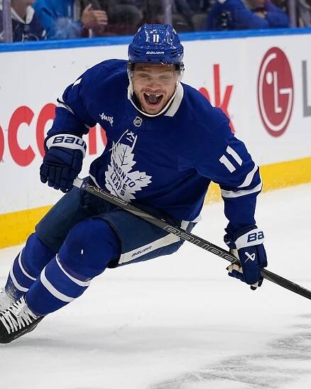 Leafs' Max Domi fined for hit on Panthers' Aleksander Barkov