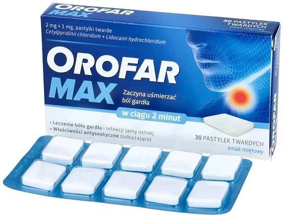 orofar max tablets