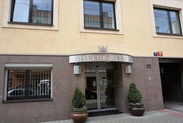 Hotel Coronet Praha Exteriér fotografie