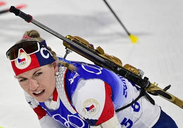Biatlonistkám sprint nevyšel, nejlepší byla 25. Charvátová