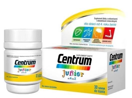 Parfums Seasons | Centrum Junior Multivitamíny od A do Z pro děti od 3 let 30 tablet