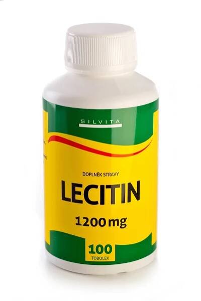 Silvita Lecitin 1200 mg 100 tob. od 118 Kč