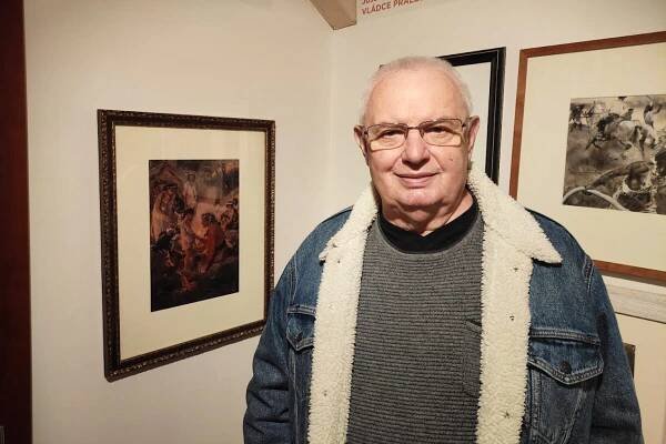 Zdeněk Burian je mistr detailu, říká galerista a sběratel Jiří Vybíral