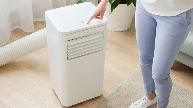 Dotykové ovládání u mobilní klimatizace Sencor SAC MT7048C_03